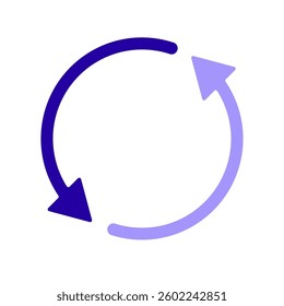 Icon a reload, isolated against a clean background.