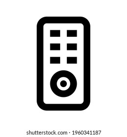 Icon Remote With Style Outline