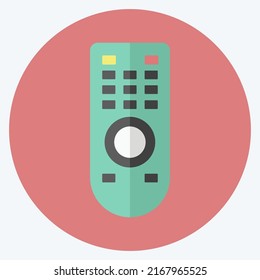 Icon Remote. suitable for Home symbol. flat style. simple design editable. design template vector. simple symbol illustration