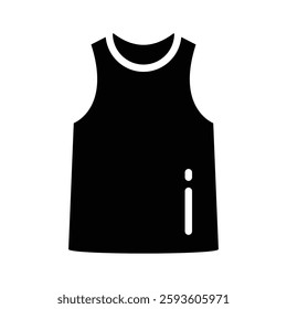 Icon representing a casual tank top for summer wear