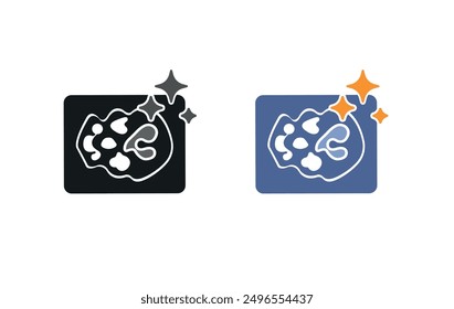 Icon representing excellent MRI image quality, featuring a clear and detailed depiction of the scan. The icon symbolizes precision and advanced medical imaging.