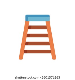 An icon representing a ladder for construction and safety.
