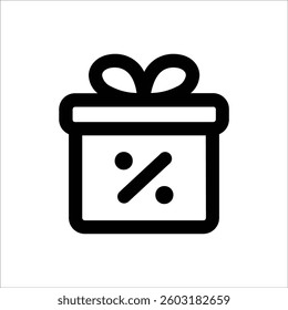 Icon representing product discount offer.