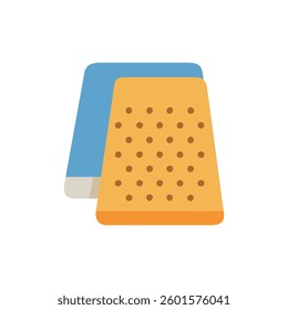 An icon representing sandpaper for use in construction and finishing.
