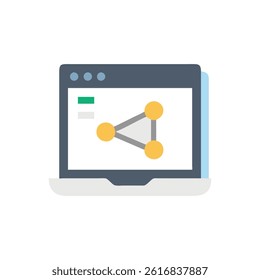 An icon representing screen connections.
