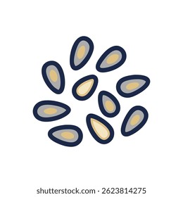 An icon representing sesame seeds for creative flavor innovations.
