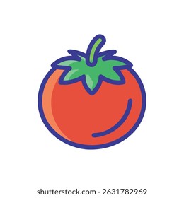 An icon representing tomatoes emphasizing their freshness from the garden.