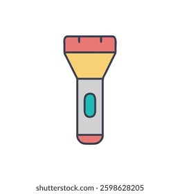 An icon representing a torch for illumination.