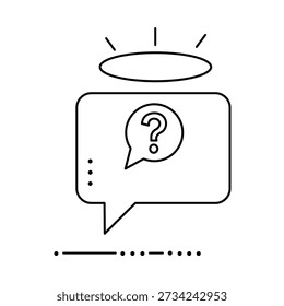 Icon representing unrealistic expectations, over-critical judgment, or declaring ideas unachievable.