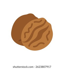 Um ícone que representa as nozes pelas suas propriedades nutricionais.