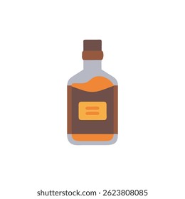 An icon representing whiskey bottles as integral to bar essentials.