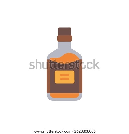 An icon representing whiskey bottles as integral to bar essentials.