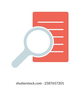 Icon a research, isolated against a clean background.
