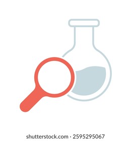 Icon a research, isolated against a clean background.