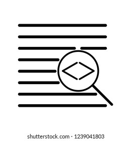 Icon Research Web, White Background