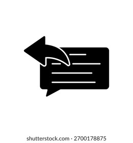 Icon a Response, isolated against a clean background.