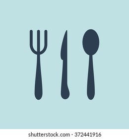 Icon of Restaurant. EPS-10.
