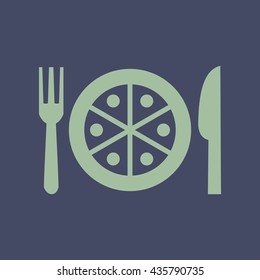 Icon of Restaurant. Eps-10.