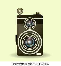 Icon of retro photo camera