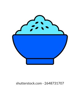 Icon a rice, isolated against a clean background.