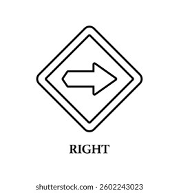 Icon a right, isolated against a clean background.
