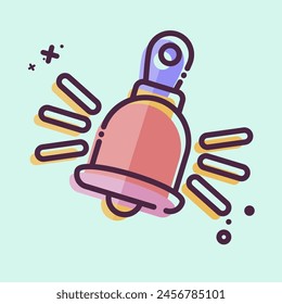 Icon Ring For services. related to Hotel Service symbol. MBE style. simple design illustration