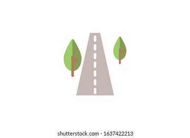 Icon Road Vector Graphic Perfect for Transportation