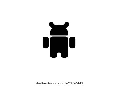 Icon Robot Vector Simple Design