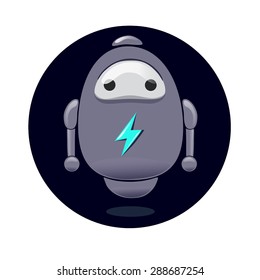 icon. robot.vector