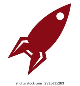 
icon rocket for business and promotional use