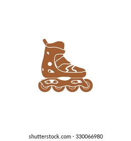 Icon of roller skates.