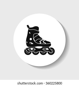 Icon of roller skates.