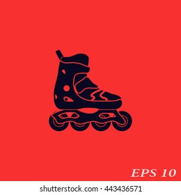 Icon of roller skates.