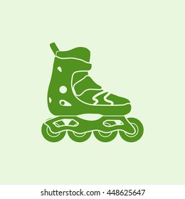 Icon of roller skates.