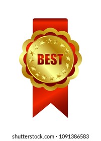 Icon round gold best