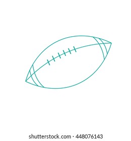 icon of rugby player
