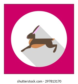 Icon of running hare