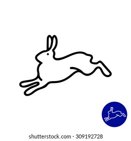 Icon of running hare