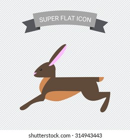 Icon of running hare
