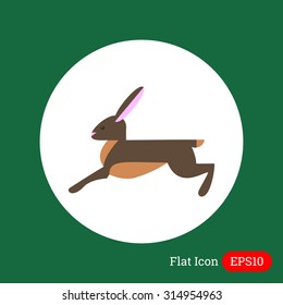 Icon of running hare