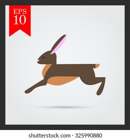 Icon of running hare