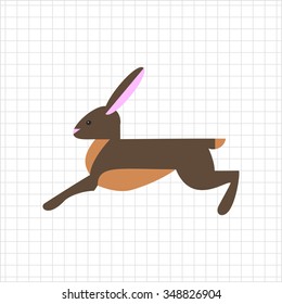 Icon of running hare