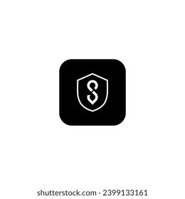 icon s shild modern, simple, abstract