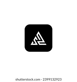 Symbol als modern, einfach, abstrakt