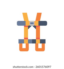 An icon of a safety harness designed for workers in construction settings.