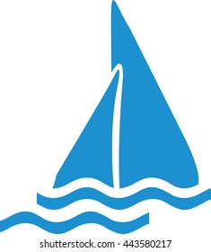 Icon of a sailing boat
