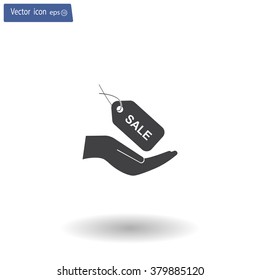 Icon of sale tag
