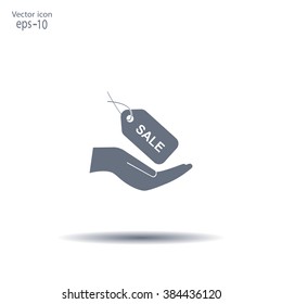 Icon of sale tag