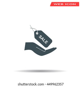 Icon of sale tag