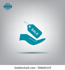 Icon of sale tag